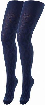 Колготки для девочек Duna 4370р.98-104 синий 