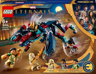 Конструктор LEGO Super Heroes Marvel Засада Девиантов 76154
