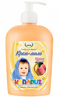 Карапуз крем-мыло персик-банан 400 г
