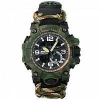Наручний годинник Besta Military з компасом army green (2373.07.13)