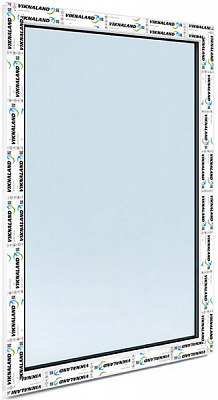 Окно глухое VIKNALAND В 70 880x1350 мм 