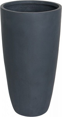 Кашпо декоративне Engard Торіно круглий 63 л чорний