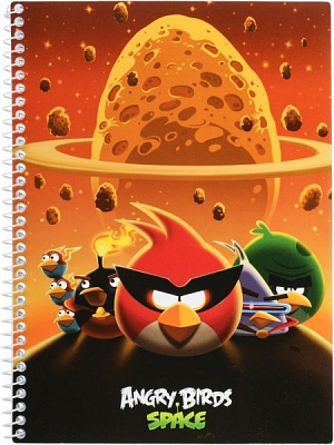 Блокнот  Angry Birds А5 48 арк AB03274 Cool For School