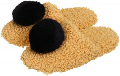 Тапки домашние La Nuit Фешн р. 38-39 горчичный 