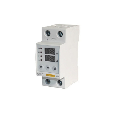Реле напряжения и тока UEC SB-RVA-08-2-40