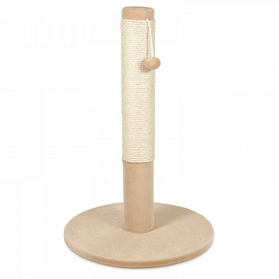 Кігтеточка Природа Гігант стовпчик сизаль бежева PR241411