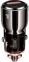 Автомобільний зарядний пристрій Xo CC58 1xUSB-A/1xUSB-C 95W Car Charger Gray (CC58_TARNISH)