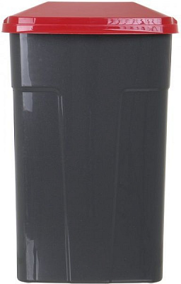 Бак для сміття з кришкою Алеана 90 л 480х470х850 мм