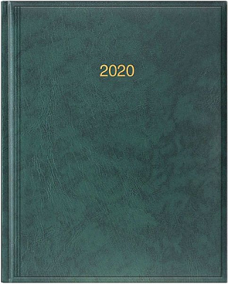 Щотижневик 2020 Бюро Miradur з/т зелений Brunnen