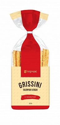 Гриссини з кунжутом