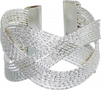 Кільце для серветок Rune Silver 5x3 см P9041-107