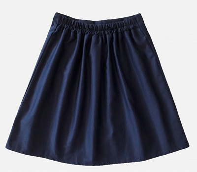 Юбка для девочек 1140-18/00 Эдельвика р.128 синий 