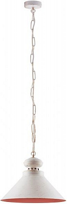 Подвес Vesta Light 1x40 Вт E14 белый с золотистым LOFT 17121 