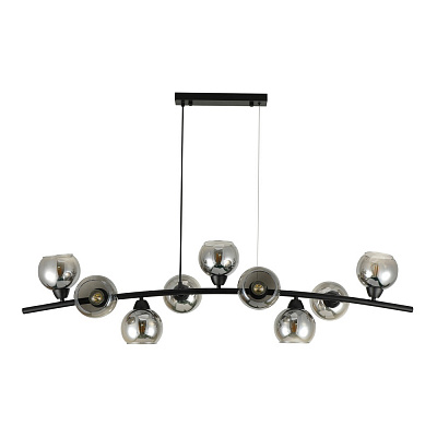 Люстра підвісна Miorro Pandora 9x40 Вт E27 матовий чорний 51-311-178