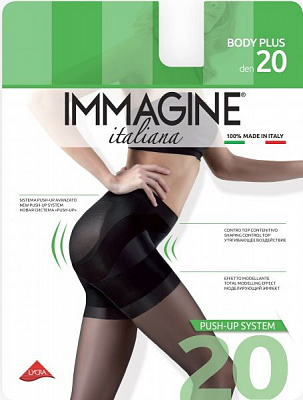 Колготки жіночі Immagine Body plus Body Plus 20 Den Nature р. 2 бежевий 1 шт.