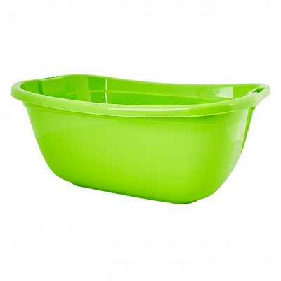 Таз Алеана прямокутний 550 x 400 x 225 мм 22 л оливковий 121035