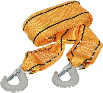 Трос буксирувальний Lavita 4.5 м 2 т 4.5м*60мм П-ПРОПИЛЕН PVC з гаками