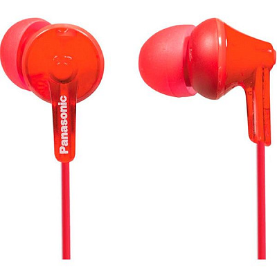 Навушники Panasonic RP-HJE125E-R red