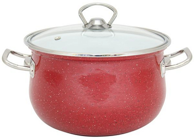 Каструля з кришкою 2,9 л 18 см Red 6367507 Infinity
