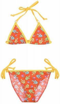 Купальник для девочек Bibo 8015 р.92 оранжевый 