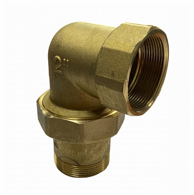 Коліно 90° ВЗ Pattaroni латунне d2