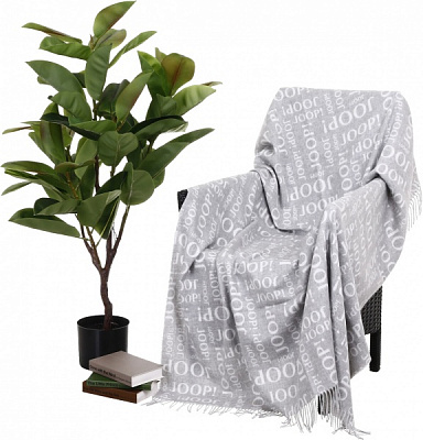 Плед Fine-Repeat 130x170 см серый Joop! 