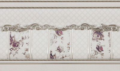 Плитка El Molino Вівальді Плата-Боне зоколадо 15x25 .