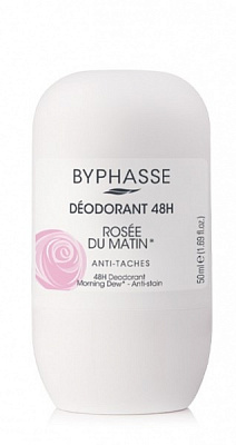 Дезодорант Byphasse роликовый Утренняя роса 48 часов 50 мл