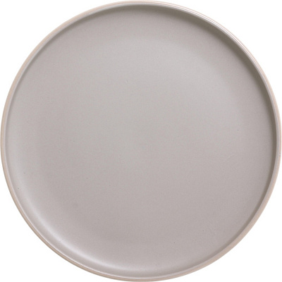 Тарелка подставная Bella Vita Valley 26,5 см серая
