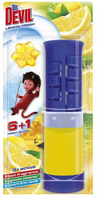 Диски туалетные Dr.Devil Lemon fresh 0,045 л