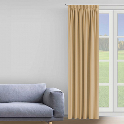 Штора VELOUR 275х150 кремовый La Nuit