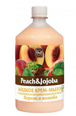 Мыло жидкое Bioton Peach&Jojoba 1000 мл