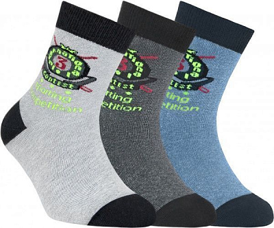 Носки детские Conte-Kids CK Tip-Top 5С-11СП 205 р.24 темно-серый 