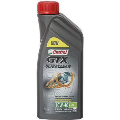 Моторне мастило Castrol GTX Ultraclean 10W-40 1 л