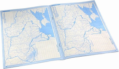 Контурная карта Геграфия Украины 8 класс