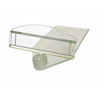 Ценникодержатель на прямоугольной подставке прозрачный 5 шт. 