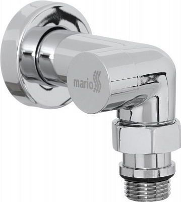 Кран кутовий Mario под ТЕН