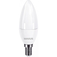 Лампа светодиодная Maxus 5 Вт C37 матовая E14 220 В 3000 К 1-LED-731 