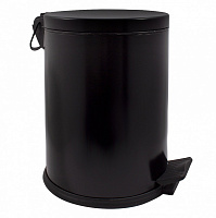 Відро з кришкою EFOR Metal 12 л чорний 