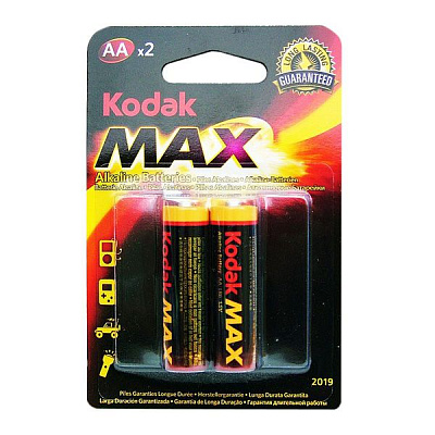 Батарейка Kodak Max AA 2 шт