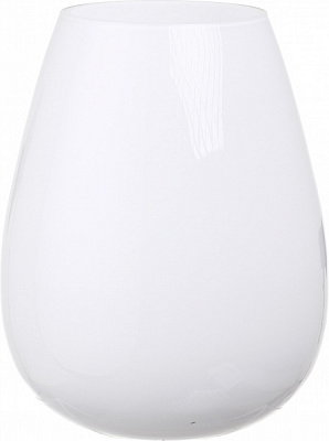 Ваза Wrzesniak Glassworks Tear 22 см белый 