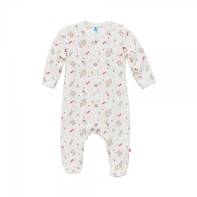 Комбинезон детский Minikin р.68 молочный 40368 