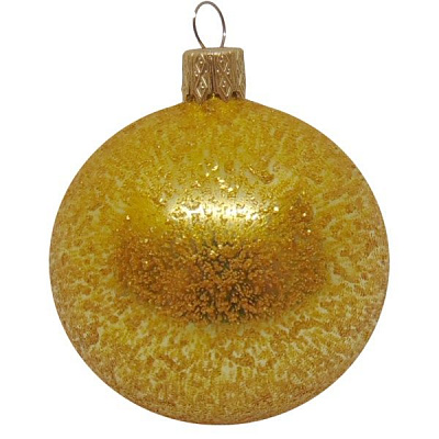 Шар новогодний d80 АХ17 2009 золото