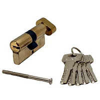 Цилиндр Vanger YM-60-C-G 30x30 ключ-вороток 60 мм золотой