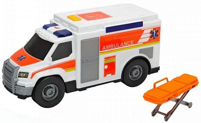 Скорая помощь Dickie Toys с носилками со световыми и звуковыми эффектами 3306002