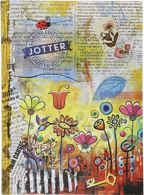 Блокнот А5 200 л. в клетку 1553-1556 Mandarin