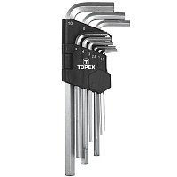 Набор ключей шестигранных Topex 35D956