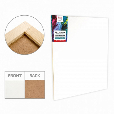 Подрамник Борд художественный B524545 45x45 см Rosa Studio 