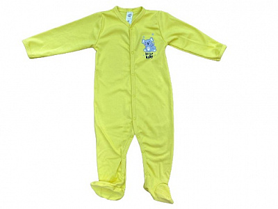 Комбинезон детский унисекс Bambinelli р.80 желтый Кмб300-7 
