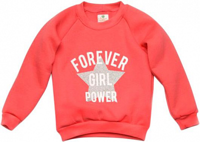 Свитшот Модний Карапуз 03-00944-0 р.92 коралловый 